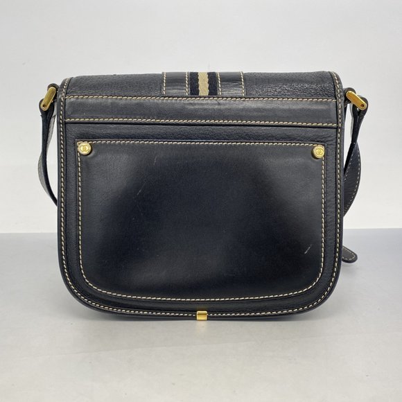 Gucci Shoulder Bag 007 261 0715 Leather Black Women's - Picture 14 of 14